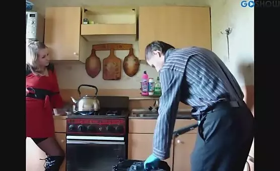 Reluctant girl eagerly performs fellatio and receives doggystyle sex