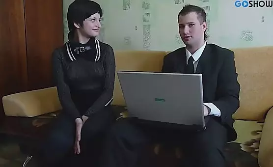 Natural Girl Pleasures Her Man