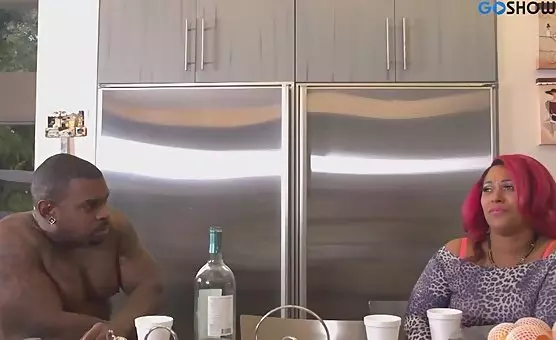 BBW Rides Giant Cock, Big Aureolas and Ass Bounces