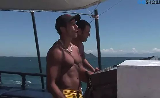 DoubleEnded Pleasure Lovers on Yacht